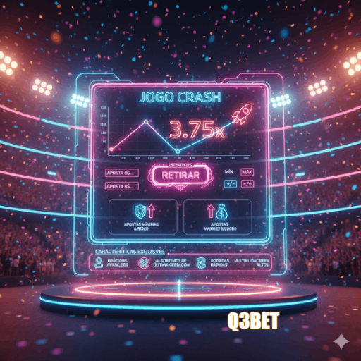 Jogue Crash na Q3BET!