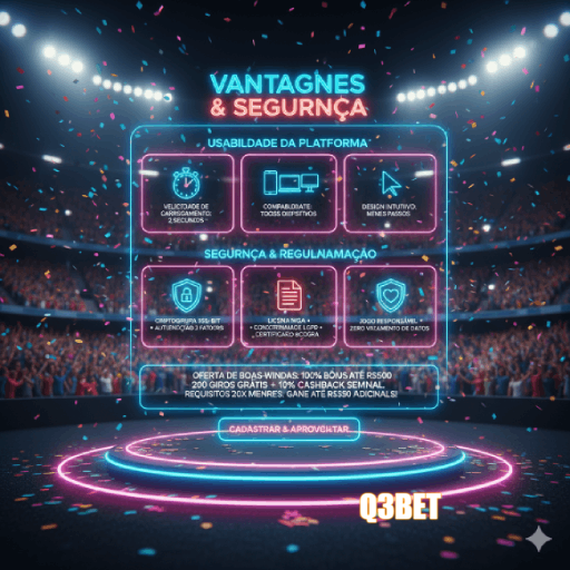 Cassino Q3BET, Seguro, Promoções